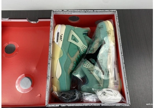 Rep EP 4 O-W Jordan CV9388-102 AJ4 CV9388-102  Air OW 1230